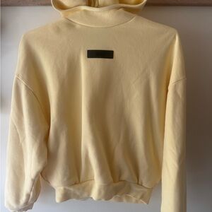 Essentials Soft Yellow Hoodie